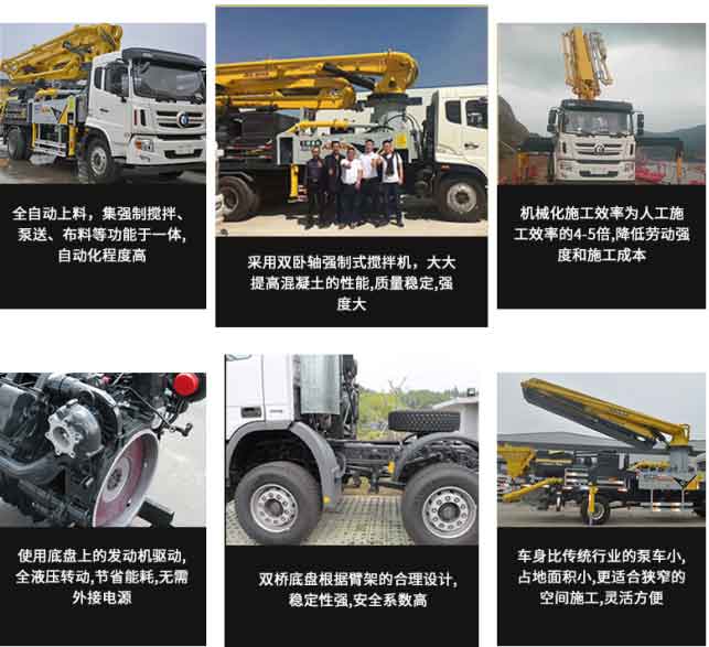 混凝土泵車 混凝土泵車