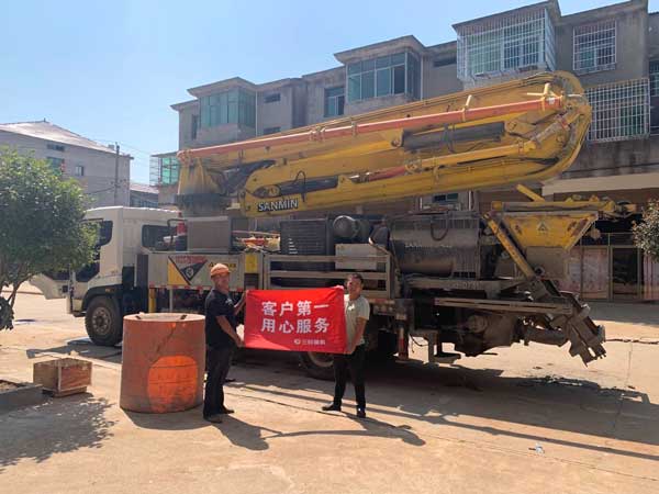 混凝土泵車 混凝土泵車