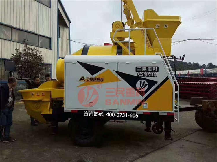 車載式攪拌拖泵安全使用方法及維護保養