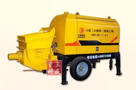 混凝土輸送泵，小東溝隧道施工紀實篇