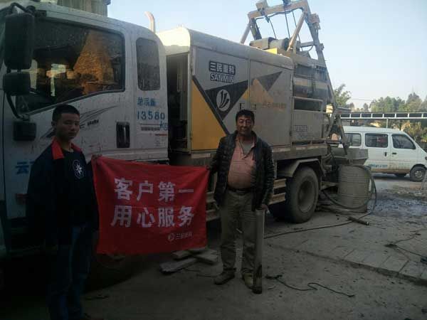 拖泵怎么樣可以變成車載泵？