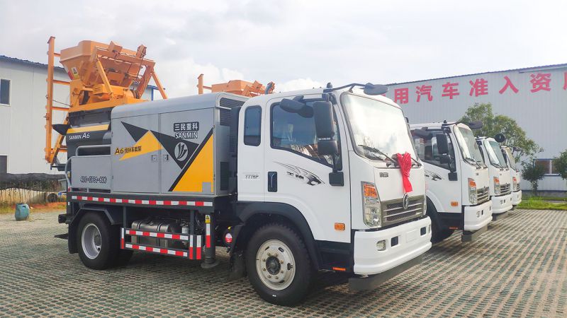 混凝土泵車的保養方法