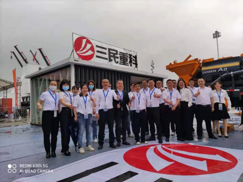 2021·長沙國際工程機械展，三民重科參展第一天